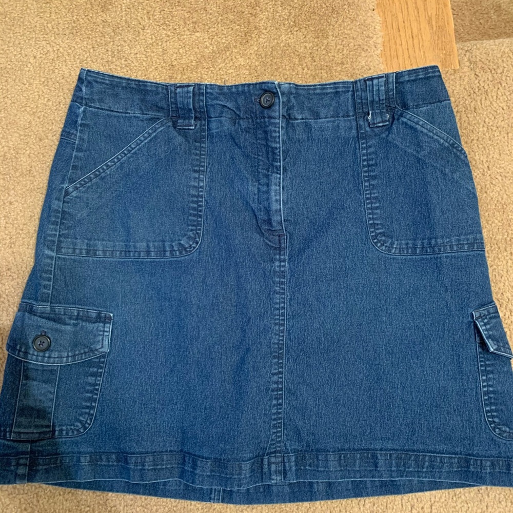 Denim skirt